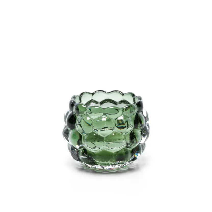 Bougeoir Bubble Glow - Vert